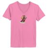 Ladies ComfortSoft® V Neck T Shirt Thumbnail