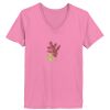 Ladies ComfortSoft® V Neck T Shirt Thumbnail