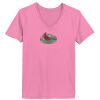 Ladies ComfortSoft® V Neck T Shirt Thumbnail