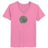 Ladies ComfortSoft® V Neck T Shirt Thumbnail