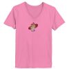 Ladies ComfortSoft® V Neck T Shirt Thumbnail