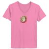 Ladies ComfortSoft® V Neck T Shirt Thumbnail