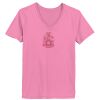 Ladies ComfortSoft® V Neck T Shirt Thumbnail