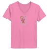 Ladies ComfortSoft® V Neck T Shirt Thumbnail