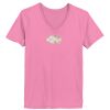 Ladies ComfortSoft® V Neck T Shirt Thumbnail