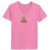Ladies ComfortSoft® V Neck T Shirt Thumbnail