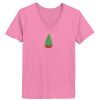 Ladies ComfortSoft® V Neck T Shirt Thumbnail
