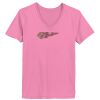 Ladies ComfortSoft® V Neck T Shirt Thumbnail
