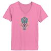 Ladies ComfortSoft® V Neck T Shirt Thumbnail