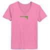 Ladies ComfortSoft® V Neck T Shirt Thumbnail