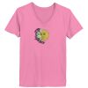Ladies ComfortSoft® V Neck T Shirt Thumbnail