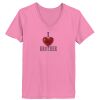 Ladies ComfortSoft® V Neck T Shirt Thumbnail