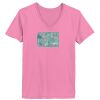 Ladies ComfortSoft® V Neck T Shirt Thumbnail