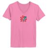 Ladies ComfortSoft® V Neck T Shirt Thumbnail