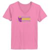 Ladies ComfortSoft® V Neck T Shirt Thumbnail