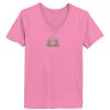 Ladies ComfortSoft® V Neck T Shirt Thumbnail