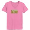Ladies ComfortSoft® V Neck T Shirt Thumbnail