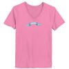 Ladies ComfortSoft® V Neck T Shirt Thumbnail