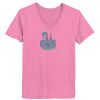 Ladies ComfortSoft® V Neck T Shirt Thumbnail