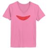 Ladies ComfortSoft® V Neck T Shirt Thumbnail