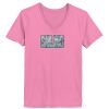 Ladies ComfortSoft® V Neck T Shirt Thumbnail