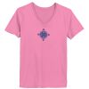 Ladies ComfortSoft® V Neck T Shirt Thumbnail