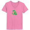 Ladies ComfortSoft® V Neck T Shirt Thumbnail