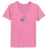 Ladies ComfortSoft® V Neck T Shirt Thumbnail