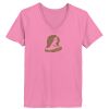 Ladies ComfortSoft® V Neck T Shirt Thumbnail