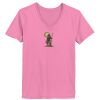 Ladies ComfortSoft® V Neck T Shirt Thumbnail