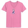 Ladies ComfortSoft® V Neck T Shirt Thumbnail