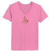 Ladies ComfortSoft® V Neck T Shirt Thumbnail