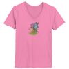 Ladies ComfortSoft® V Neck T Shirt Thumbnail