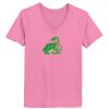 Ladies ComfortSoft® V Neck T Shirt Thumbnail