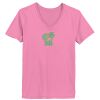 Ladies ComfortSoft® V Neck T Shirt Thumbnail