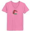 Ladies ComfortSoft® V Neck T Shirt Thumbnail