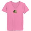 Ladies ComfortSoft® V Neck T Shirt Thumbnail