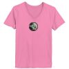 Ladies ComfortSoft® V Neck T Shirt Thumbnail
