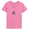 Ladies ComfortSoft® V Neck T Shirt Thumbnail