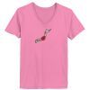 Ladies ComfortSoft® V Neck T Shirt Thumbnail