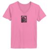 Ladies ComfortSoft® V Neck T Shirt Thumbnail