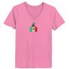 Ladies ComfortSoft® V Neck T Shirt Thumbnail