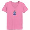 Ladies ComfortSoft® V Neck T Shirt Thumbnail