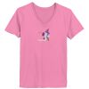 Ladies ComfortSoft® V Neck T Shirt Thumbnail