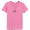 Ladies ComfortSoft® V Neck T Shirt Thumbnail