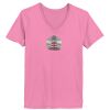 Ladies ComfortSoft® V Neck T Shirt Thumbnail