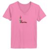 Ladies ComfortSoft® V Neck T Shirt Thumbnail