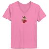 Ladies ComfortSoft® V Neck T Shirt Thumbnail