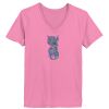 Ladies ComfortSoft® V Neck T Shirt Thumbnail
