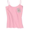 Juniors 1x1 Rib Spaghetti Strap Tank Thumbnail